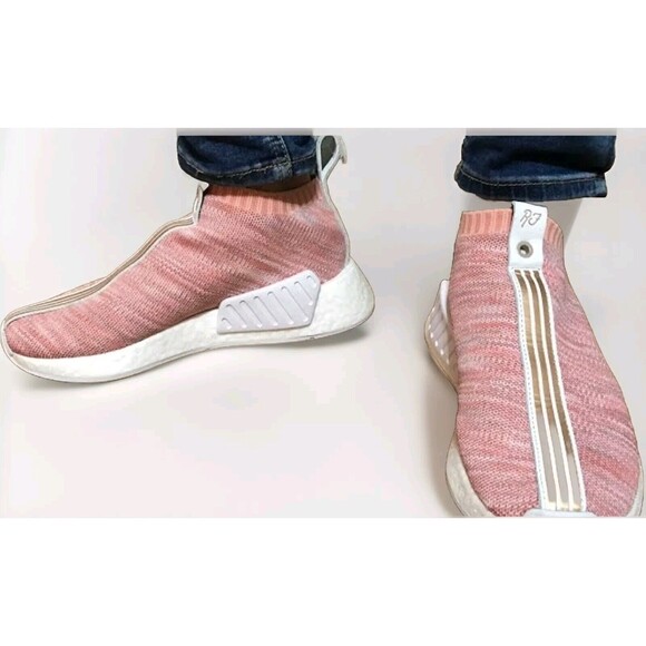 Adidas x Naked x Kith NMD CS2 Collaboration Prime Knit City Sock Pink Men Sz7 R1 - Picture 2 of 10